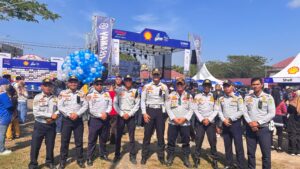 Dinas Perhubungan Sambas Kawal Ketat Kelancaran Shell bLU cRU Yamaha Enduro Challenge 2025